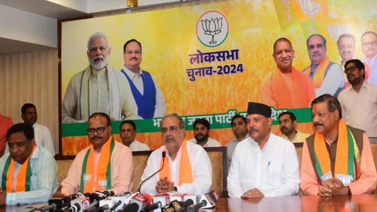 पूर्व आईपीएस प्रेम प्रकाश भाजपा में शामिल, लखनऊ में ज्वाइन की पार्टी 