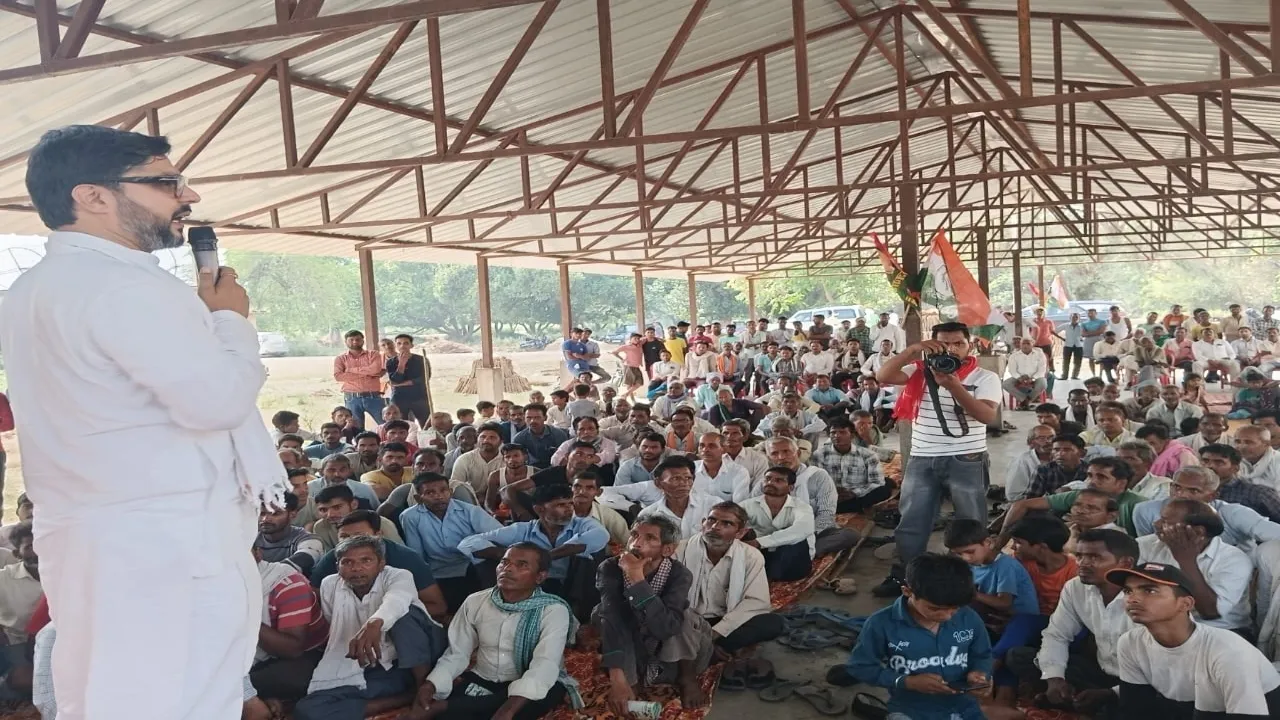 लूट और झूठ की है भाजपा सरकार :तनुज पुनिया