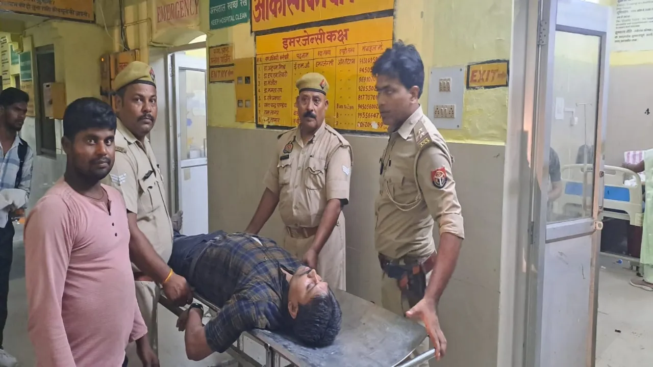 गोंडा: महाराष्ट्र के युवक ने सरयू नदी में लगाई छलांग, पुलिस ने बचाया