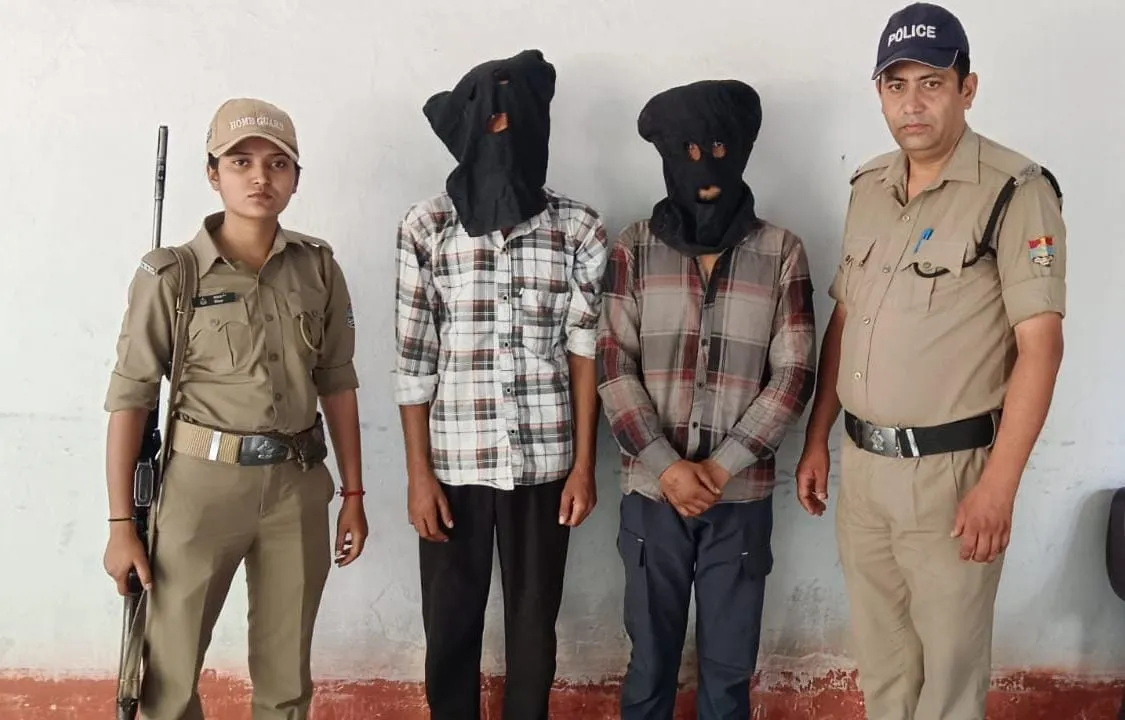 रुद्रपुर: सिपाही पर जानलेवा हमला करने के दो आरोपी गिरफ्तार