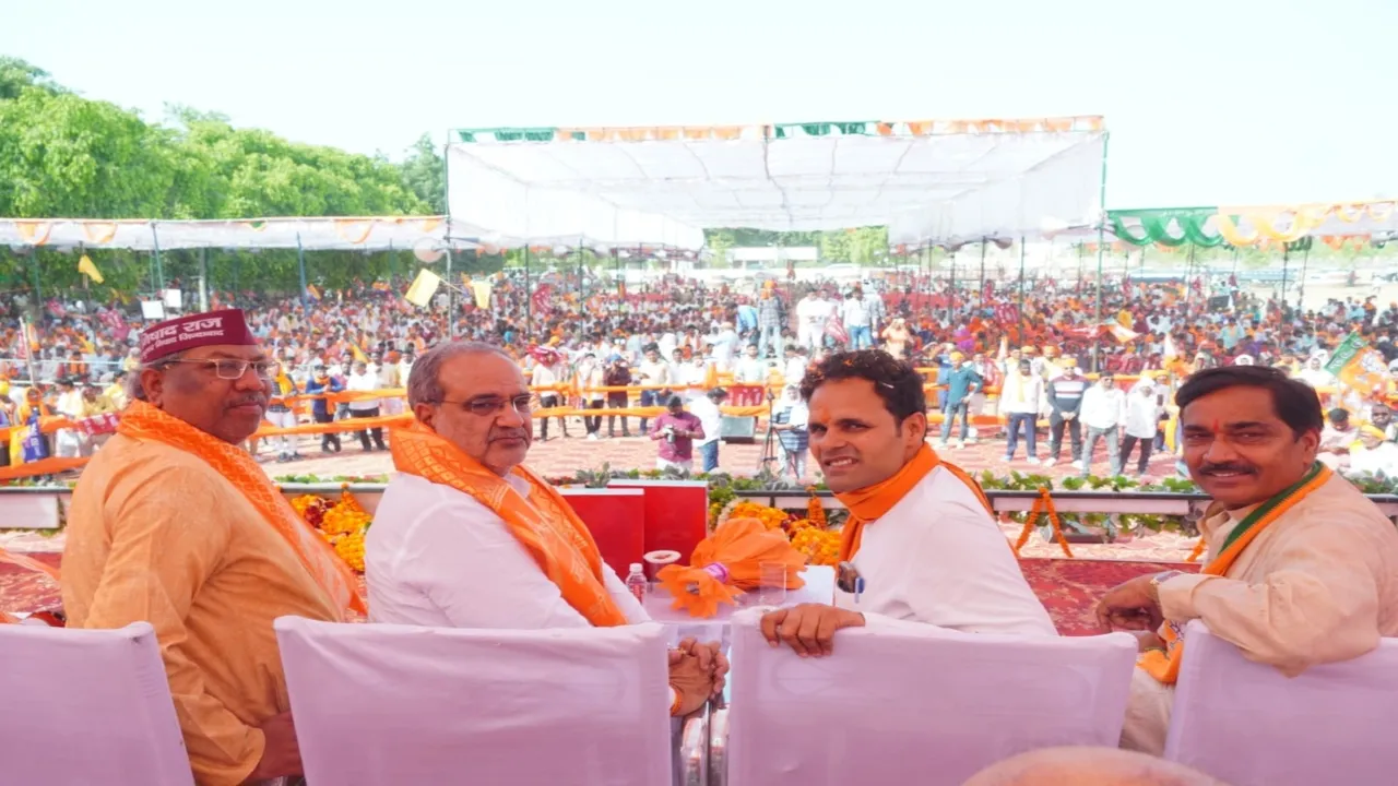 भाजपा धार्मिक विरासत को बढ़ा रही है आगे :भूपेंद्र सिंह चौधरी