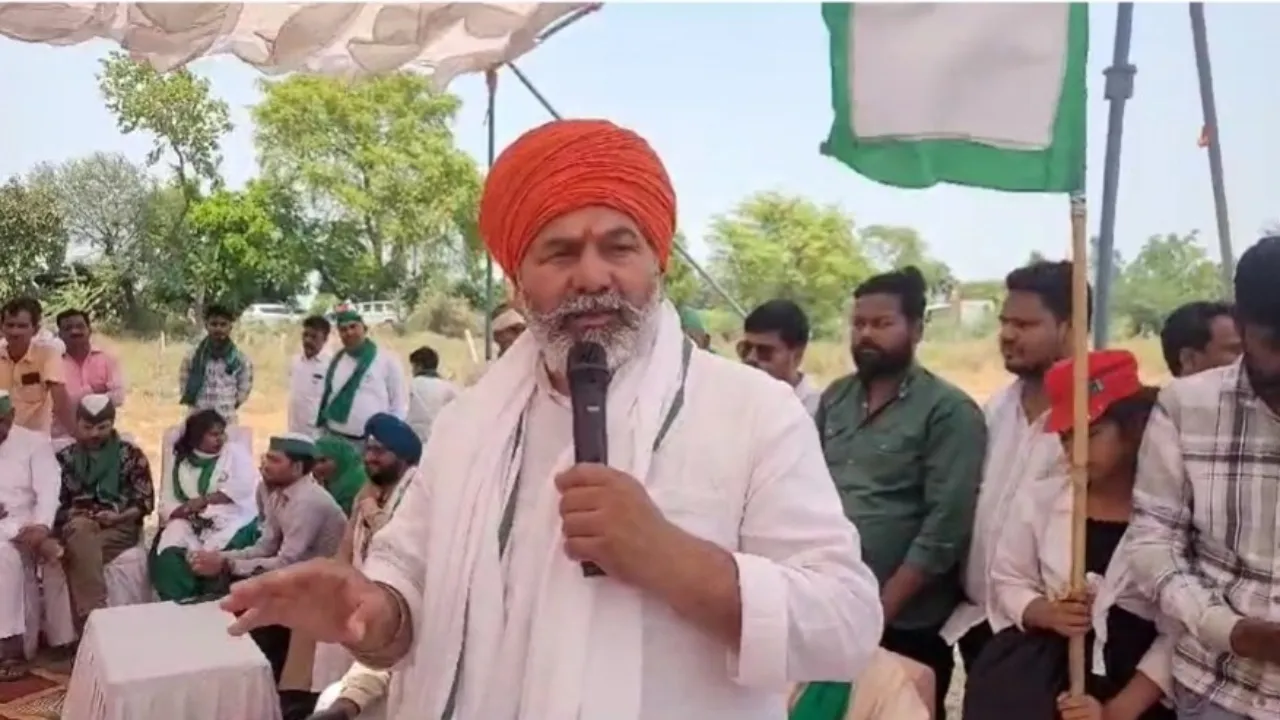 भाजपा सरकार में अग्निवीर चार साल और नेतावीर 80 साल :राकेश टिकैत