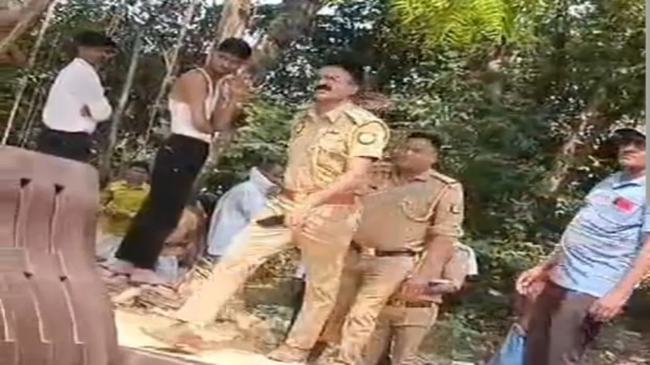 अयोध्या: गाली देते वीडियो वायरल हाेने पर सत्ती चौरा चौकी प्रभारी निलंबित 