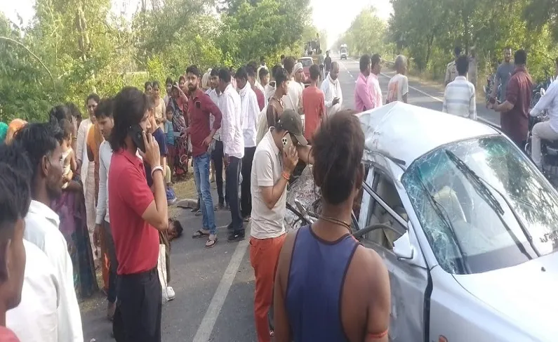 संभल : तीन युवकों की जेल से रिहाई पर वृंदावन जा रहा था परिवार, चार सदस्यों की मौत से आंखें हो गई है नम