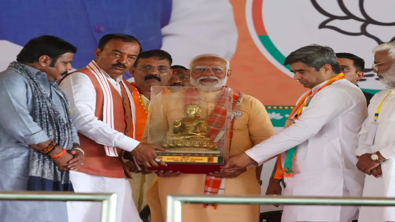 एससी-एसटी, ओबीसी-आदिवासी का आरक्षण जब तक मोदी है कोई छीन नहीं सकता, श्रावस्ती में बोले प्रधानमंत्री 