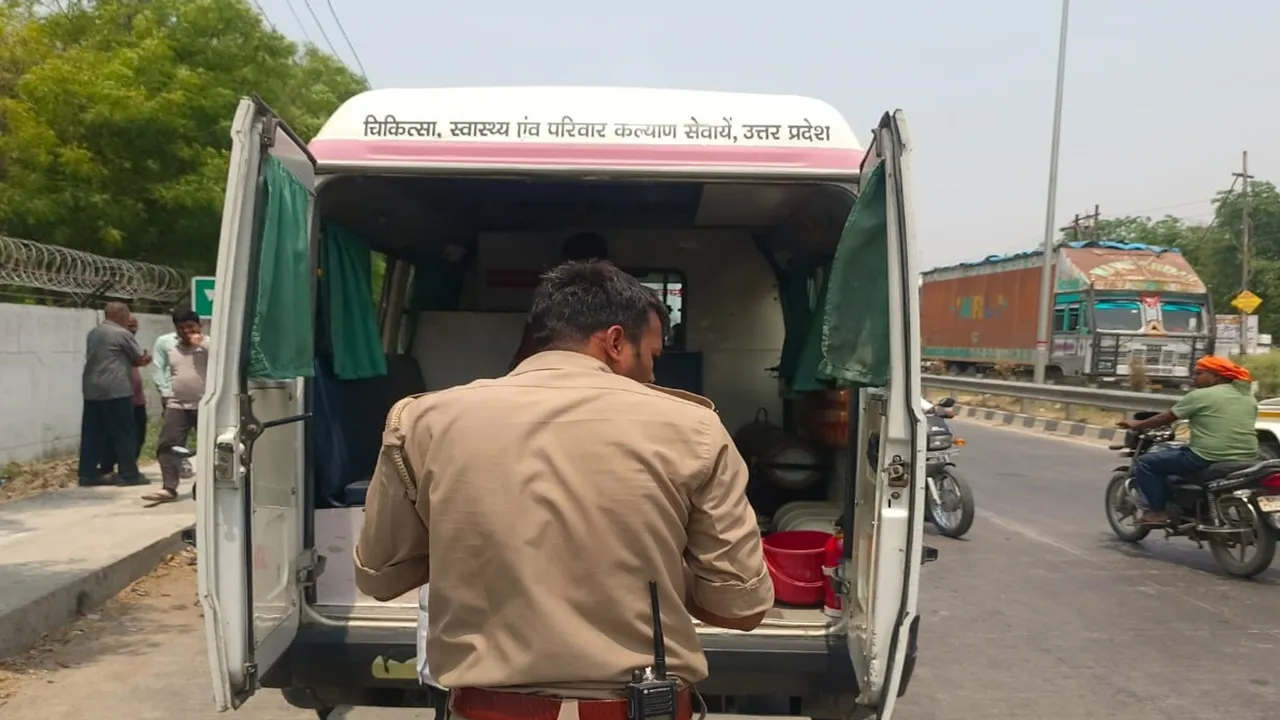 सुलतानपुर: एक्सीडेंट में घायल को बचाने दौड़े बुजुर्ग पर चढ़ी ट्रक, मौत