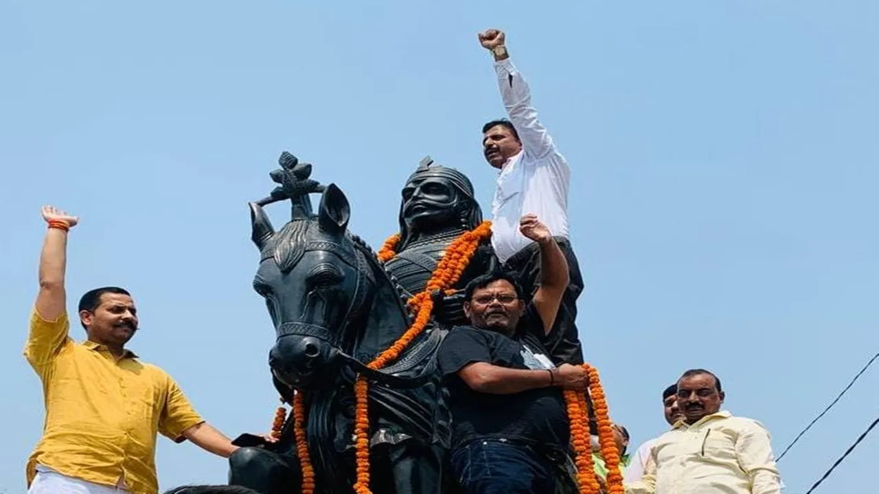 बहराइच: महाराणा प्रताप के शौर्य और बलिदान से प्रेरणा लें युवा पीढ़ी, धूमधाम से मनाई गई जयंती 