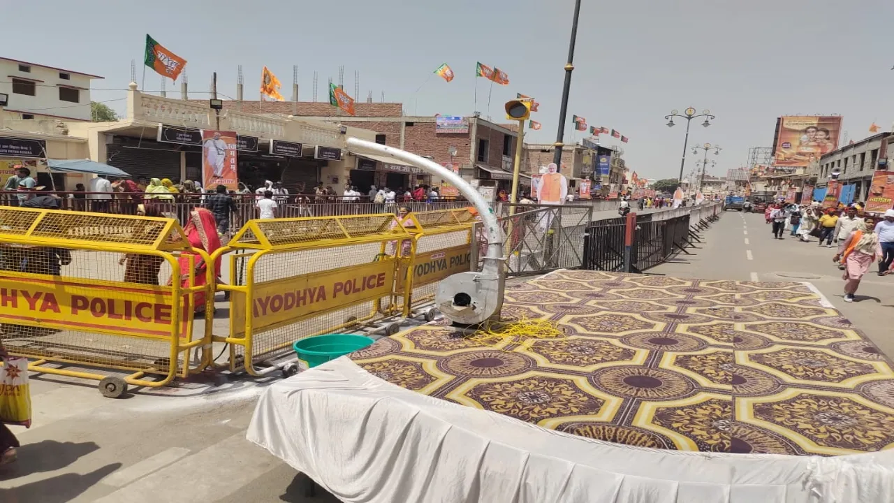 PM modi ayodhya visit: 20 जगह पर सांस्कृतिक कार्यक्रम और 80 स्थानों पर 100 क्विंटल फूलों की होगी वर्षा
