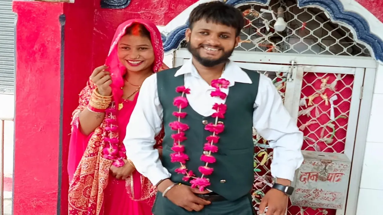 रायबरेली: प्यार के आगे नतमस्तक हुआ परिवार, थाना बना शादी का मंडप, प्रेमी युगल ने रचाई शादी