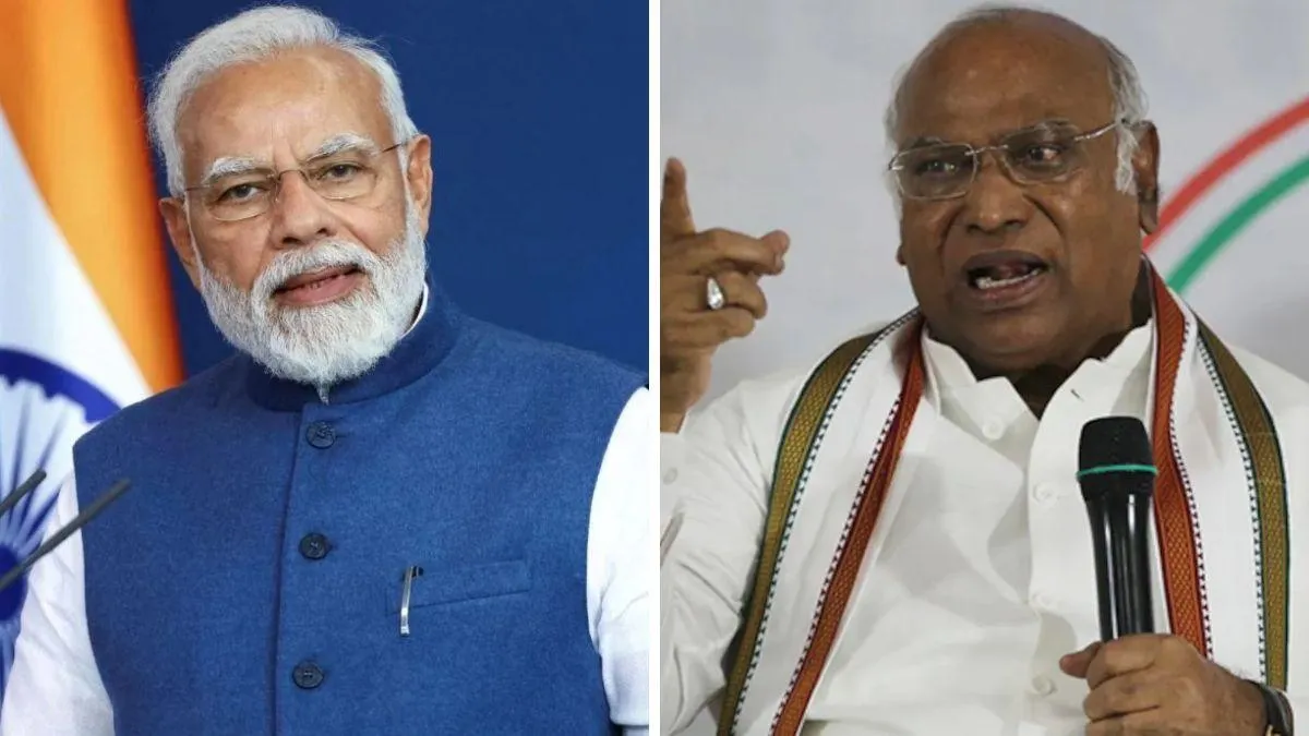 मोदी सरकार बनना अब मुश्किल, इसलिए विकास पर बात करने की बजाय हिंदू-मुस्लिम कर रहे: खड़गे 