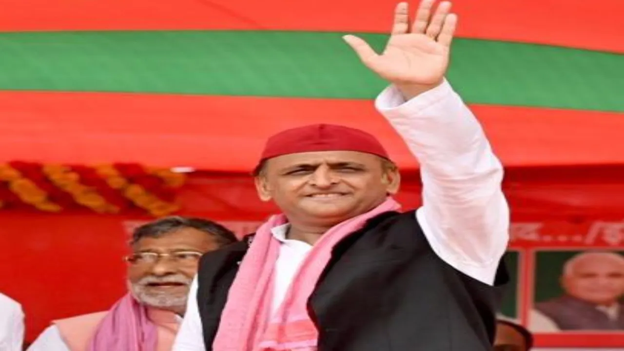 जनता ने अपने हाथ में ले लिया है चुनाव, गाजीपुर में बोले अखिलेश यादव, कहा-UP ही भाजपा को भगा सकता है 