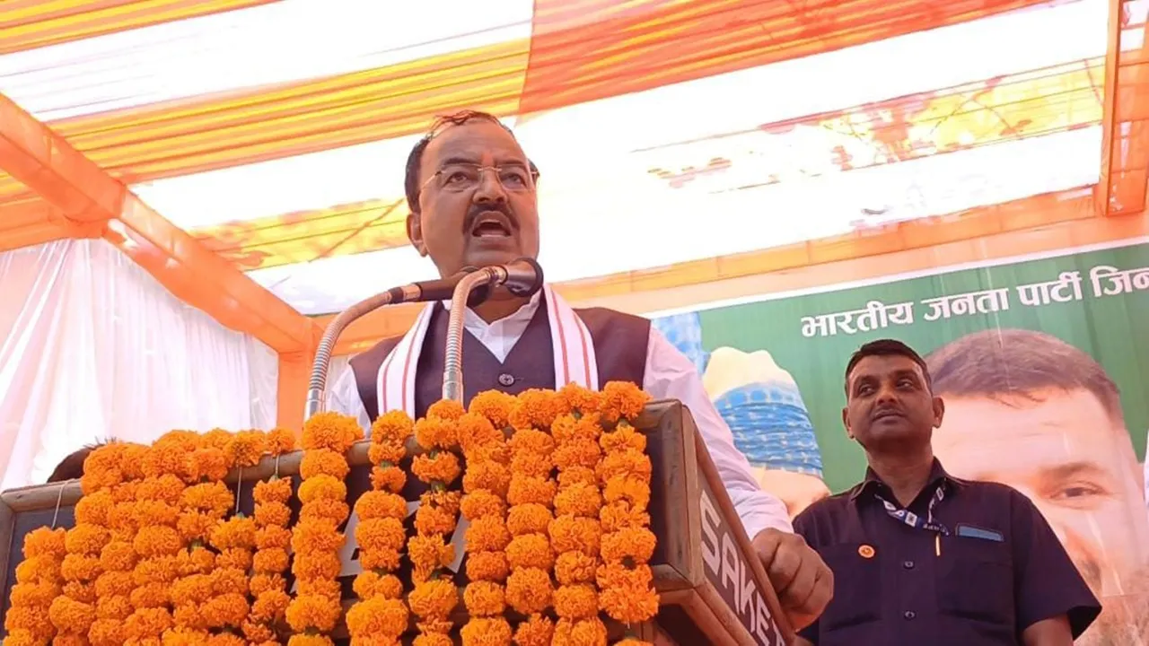  सपा, बसपा और कांग्रेस का नहीं खुलेगा खाता, करण भूषण के नामांकन में बोले केशव मौर्य