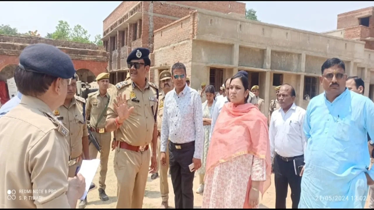 सुलतानपुर: कल आएंगे सीएम योगी, कमिश्नर और आईजी ने तैयारीयों का लिया लिया जायजा