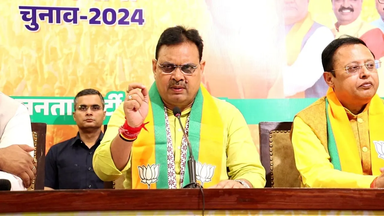 ममता बनर्जी ने बंगाल में ओबीसी का हक मारकर मुस्लिमों को दिया, लखनऊ में बोले भजन लाल शर्मा 