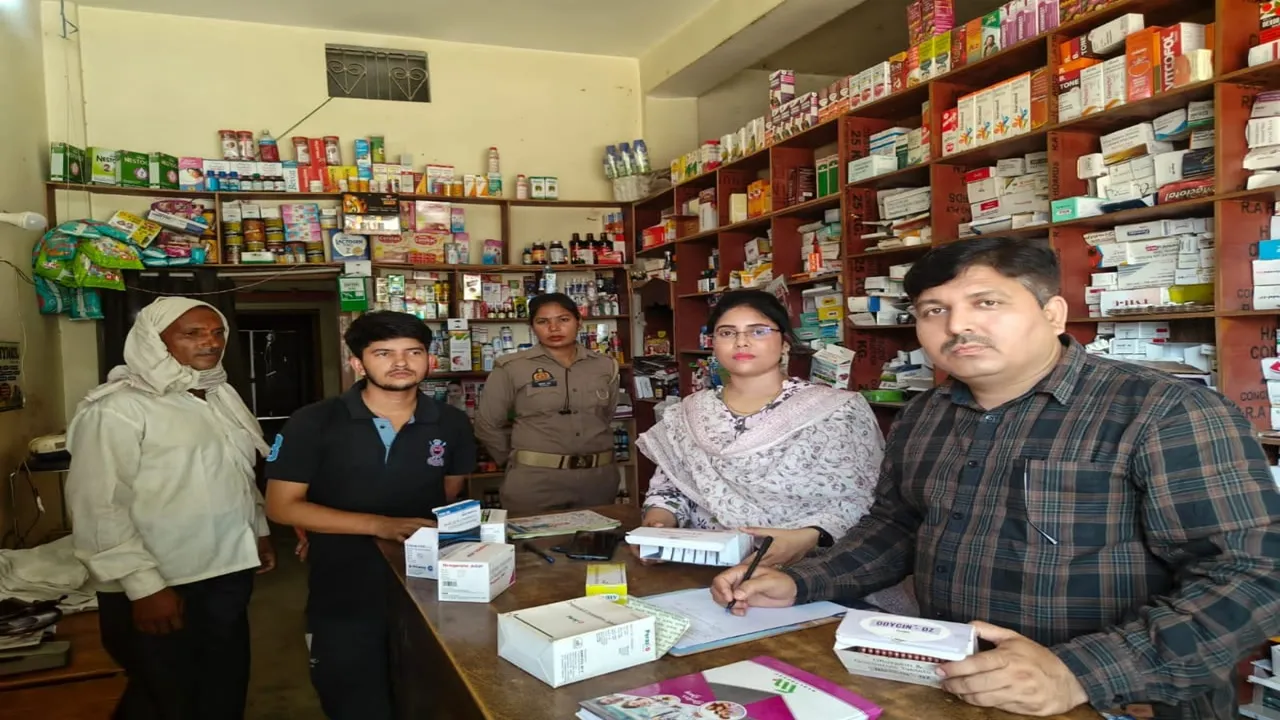  गोंडा: मेडिकल स्टोर के आड़ में चल रहा था अस्पताल, औषधि निरीक्षक की संयुक्त टीम की छापेमारी में खुली पोल 