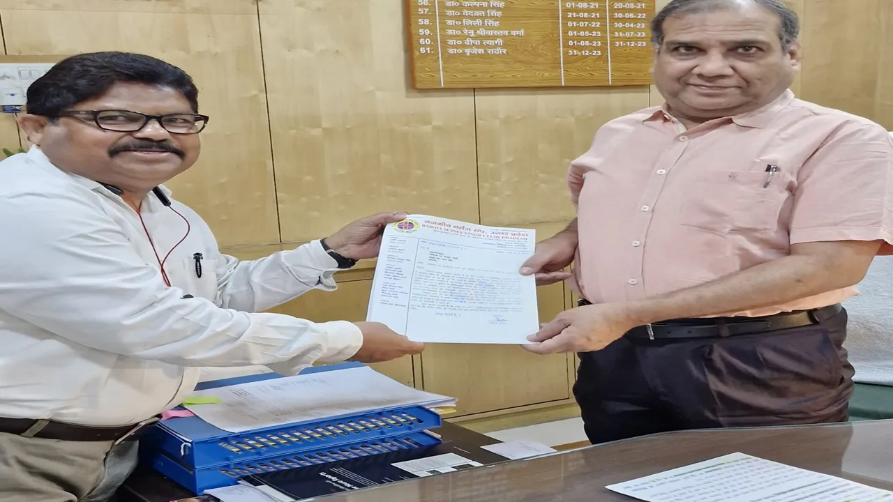 लखनऊ: चिकित्सा स्वास्थ्य महानिदेशक से मिले राजकीय नर्सेज संघ के महामंत्री, उठाया यह मुद्दा 