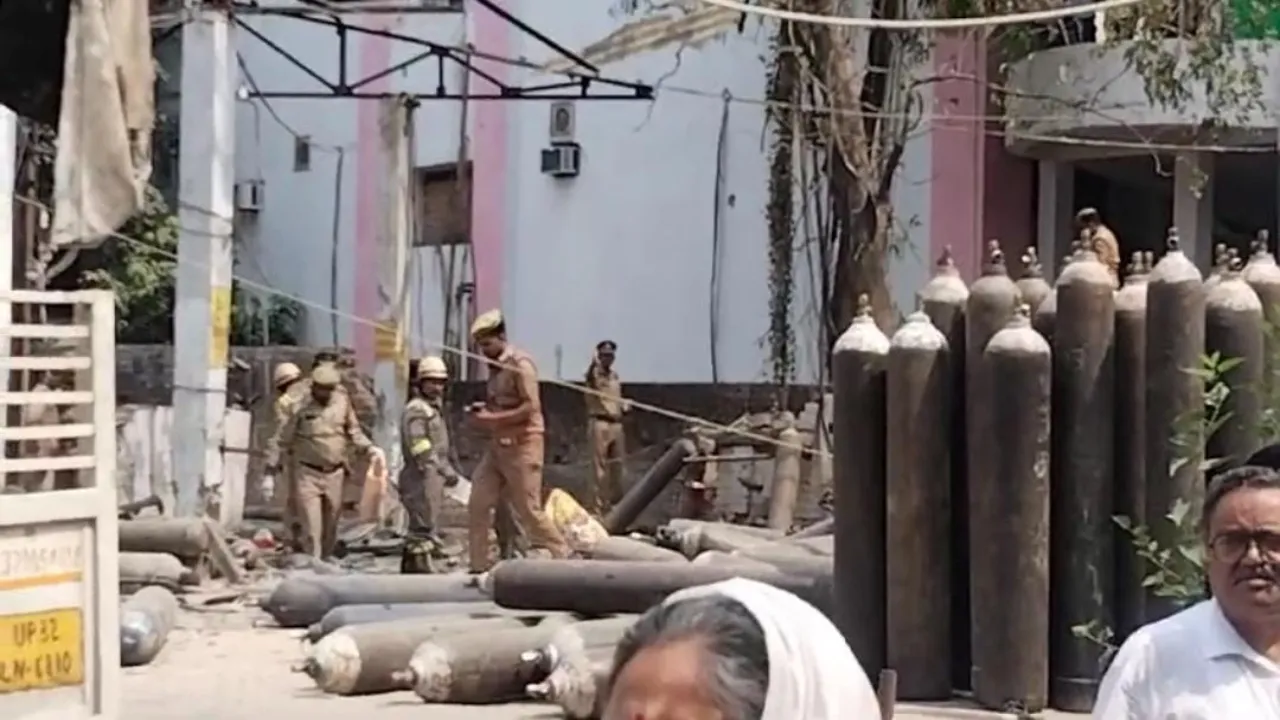 बाराबंकी हादसा: ऑक्सीजन प्लांट का बॉयलर फटा, एक कर्मचारी की मौत