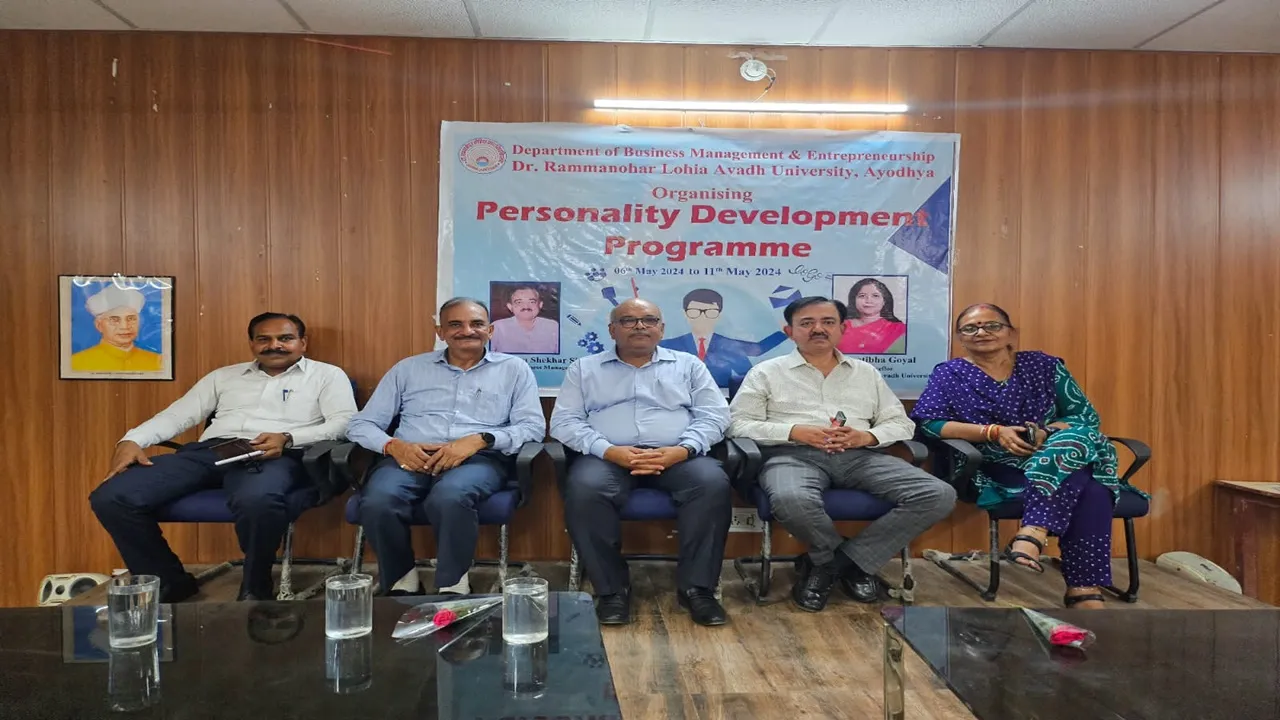 अयोध्या: आत्मविश्वास को मजबूत करता व्यक्तित्व विकास : घनश्याम 