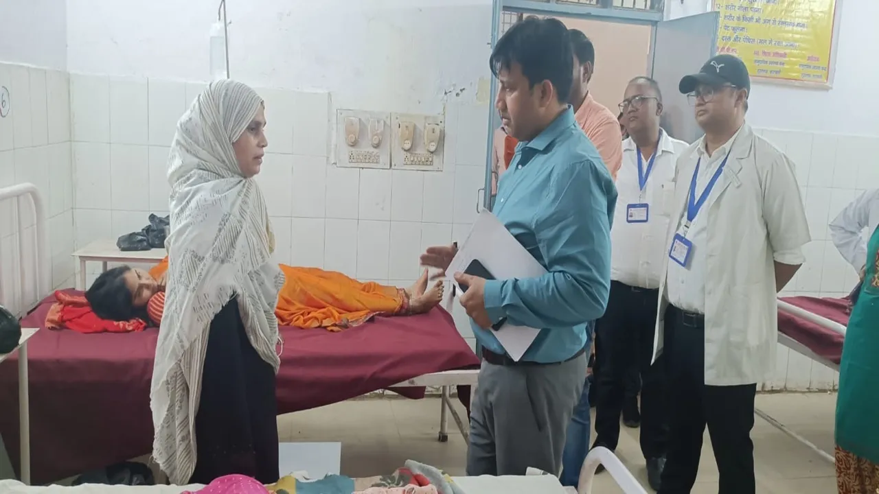 बाराबंकी: कायाकल्प टीम ने मरीज से पूछा मिलती हैं सुविधांए, तो जानिये क्या मिला जवाब