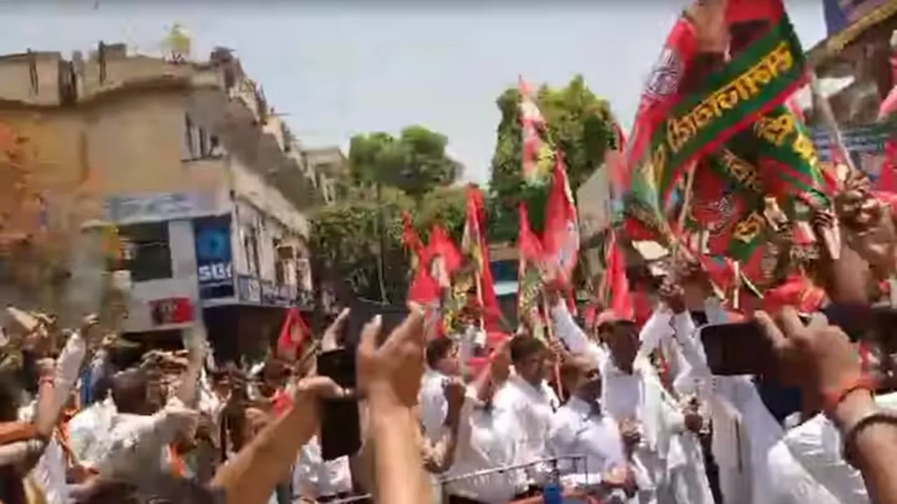 रायबरेली: राहुल गांधी वापस जाओ.., नामांकन स्थल लगे नारे, पुलिस ने संभाला मोर्चा
