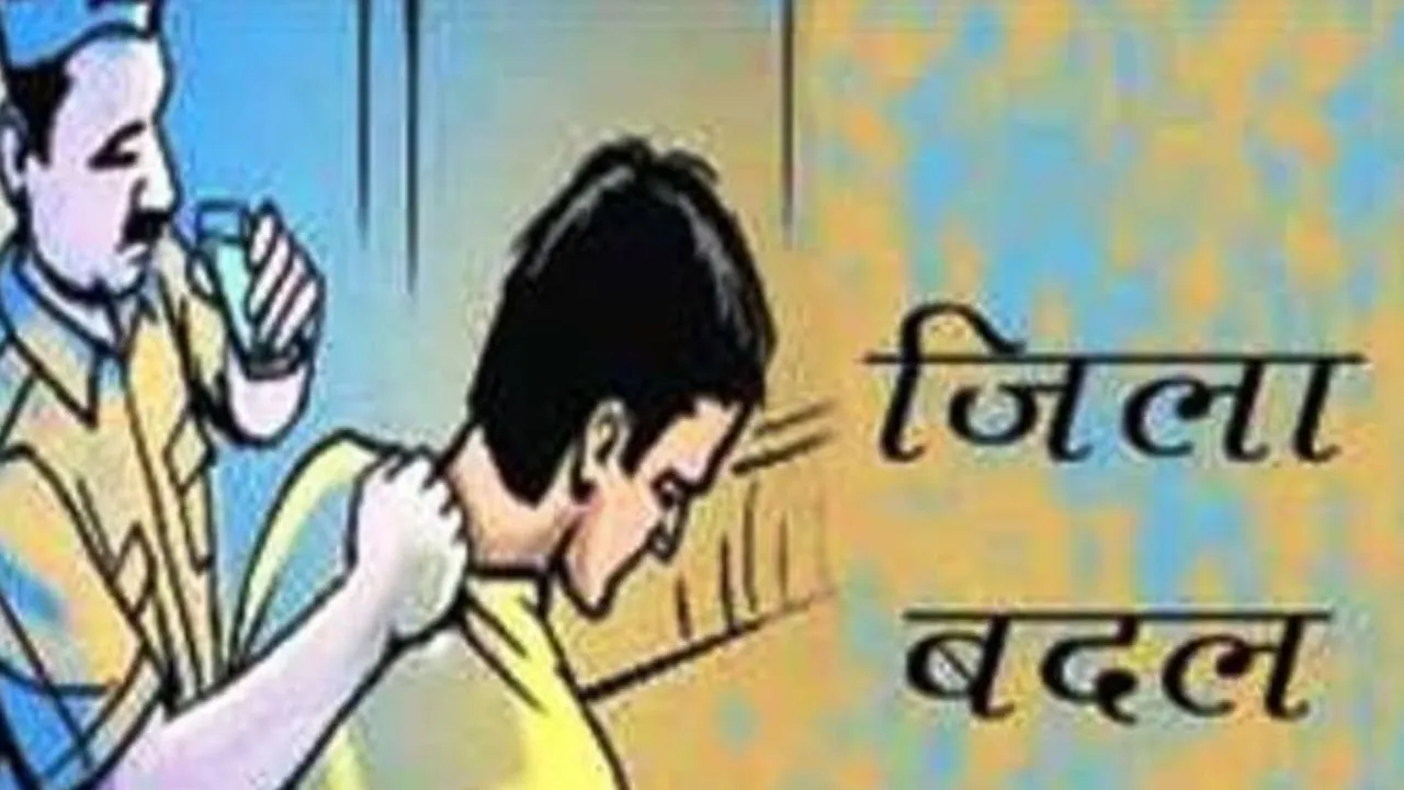 शाहजहांपुर: प्रशासन ने किया था जिला बदर, इलाके में घूमते हुए धरे गए एक के पास मिला चाकू, दूसरे के तंमचा 
