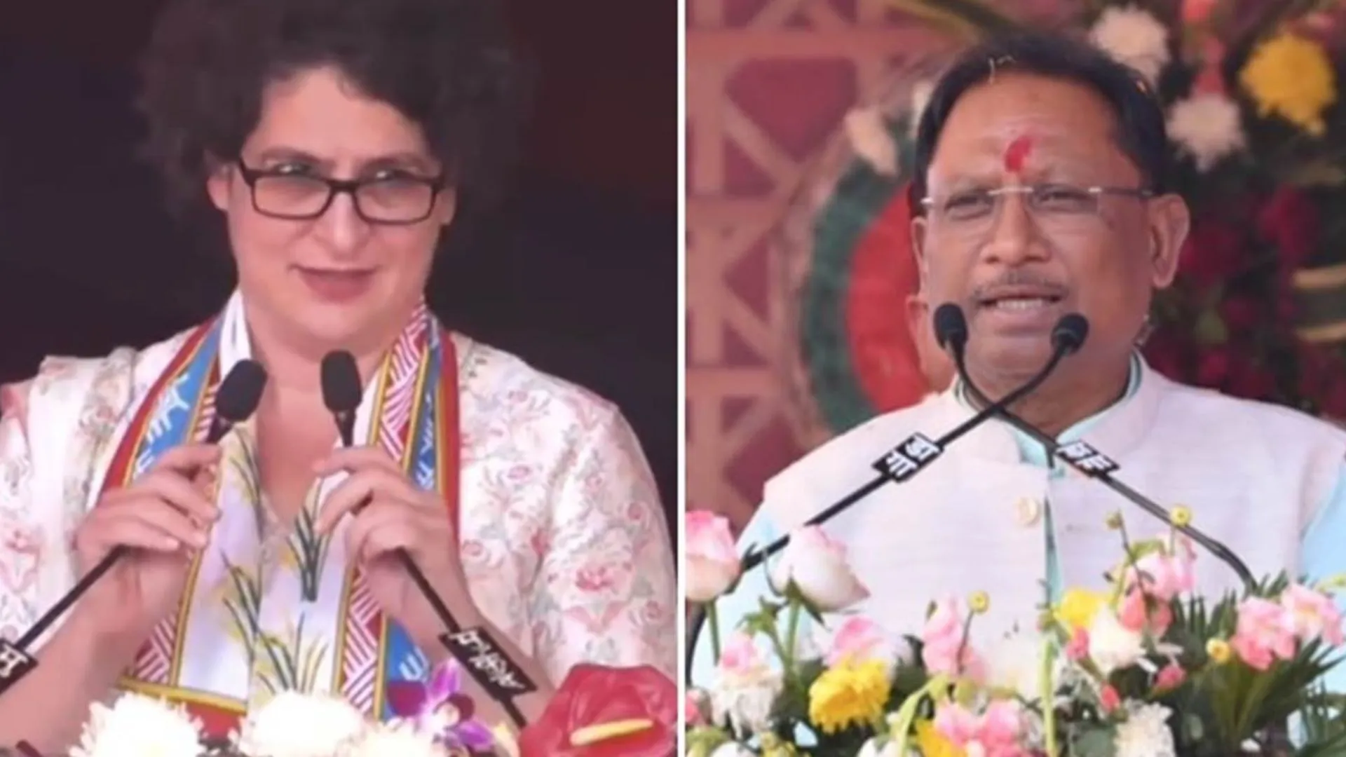 प्रियंका गांधी छत्तीसगढ़ में पीडीएस के तहत चावल वितरण के बारे में झूठ बोल रहीं: CM साय 