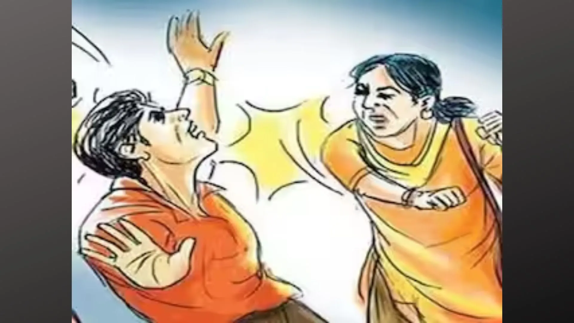 लखीमपुर खीरी: अश्लील हरकत करने पर महिला ने दवा विक्रेता को पीटा, वीडियो वायरल