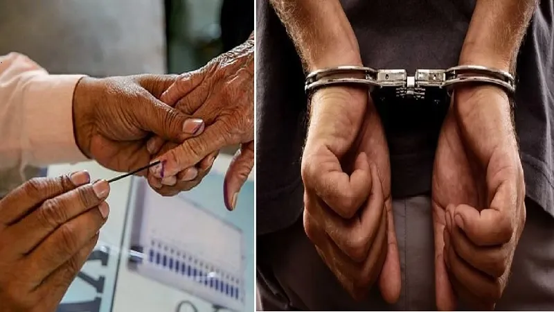 वोटिंग के दिन बूथ पर हंगामा करने को लेकर उकसा रहा भाजपा नगर मंत्री गिरफ्तार, कहा - विपक्षियों का ज्यादा पड़े वोट तो मतदान केंद्र पर कर दें हंगामा...VIDEO 