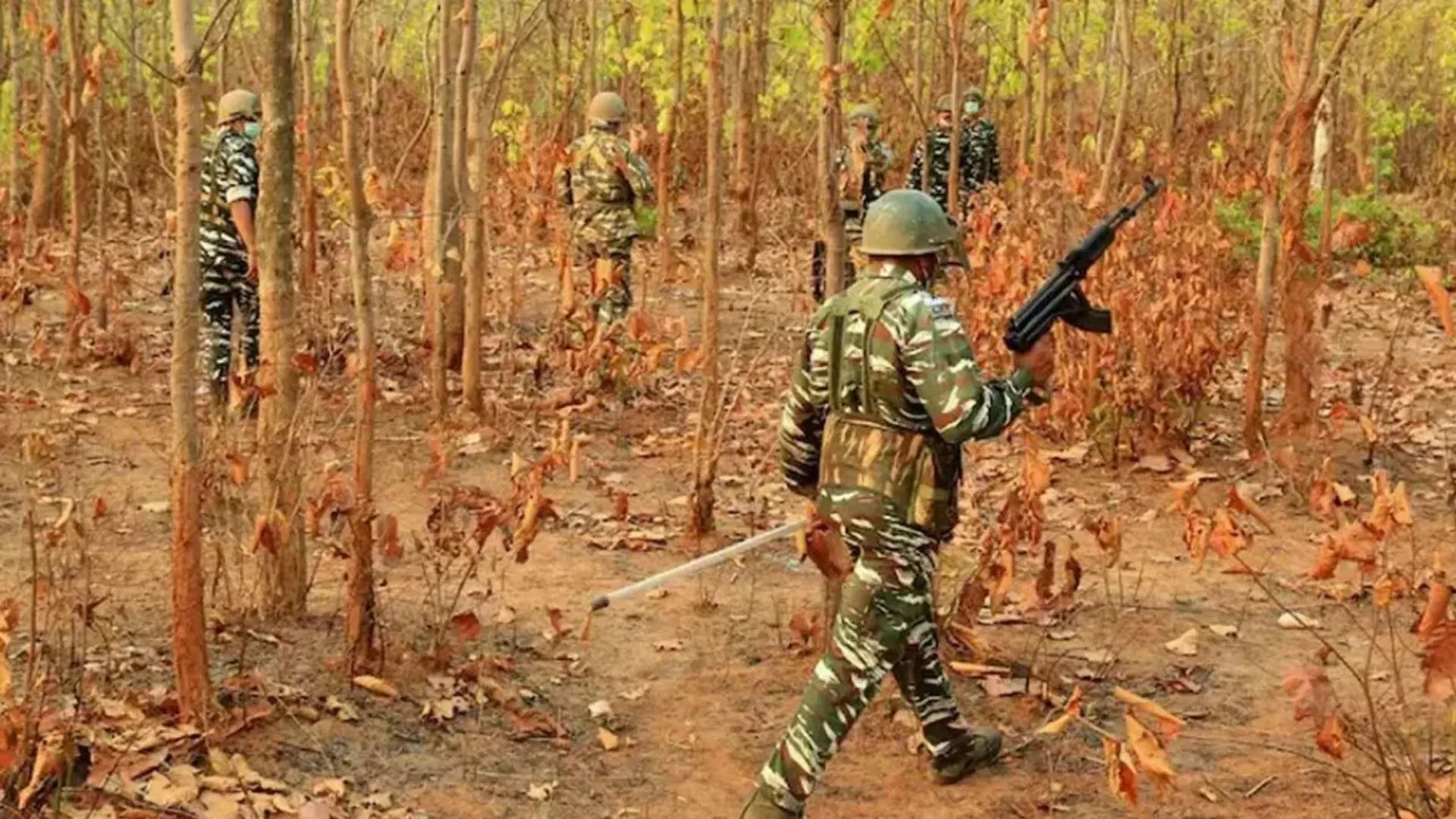 छत्तीसगढ़ के बीजापुर में पुलिस और नक्सलियों के बीच मुठभेड़, 11 नक्सली ढेर...दो जवान घायल 