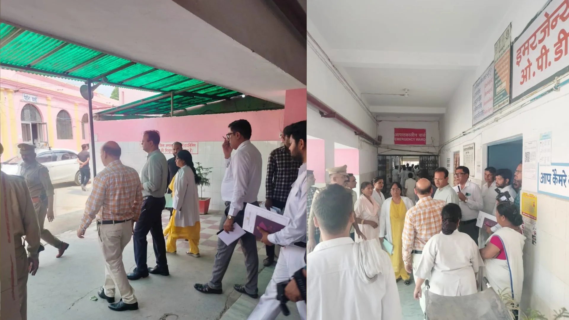 बरेली: डीएम ने जिला अस्पताल में मारा छापा, स्टाफ में मची खलबली