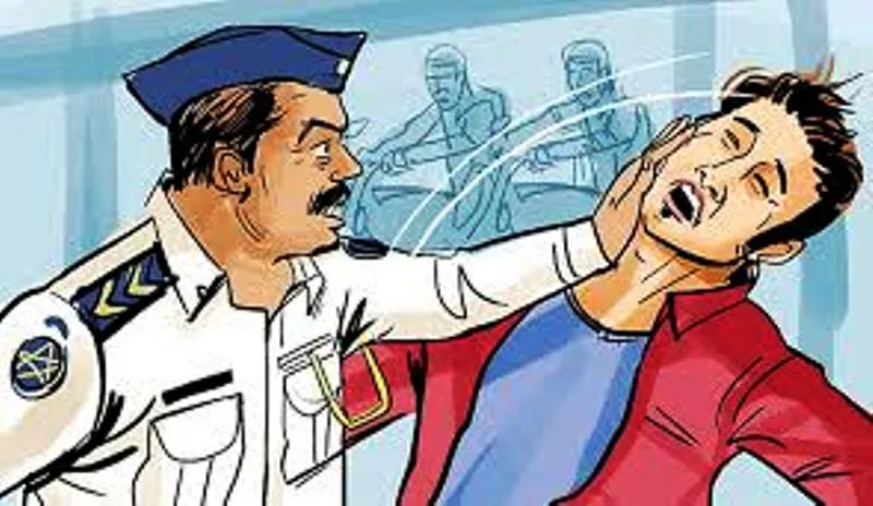 हल्द्वानी: डीआईजी कैंप कार्यालय के सामने हेड कांस्टेबल ने चाय वाले को जड़े थप्पड़