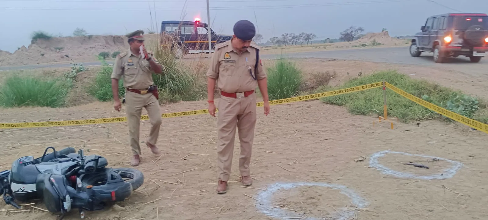 Fatehpur Crime: पुलिस और लुटेरों के बीच हुई मुठभेड़...दो के पैर में लगी गोली, गिरफ्तार