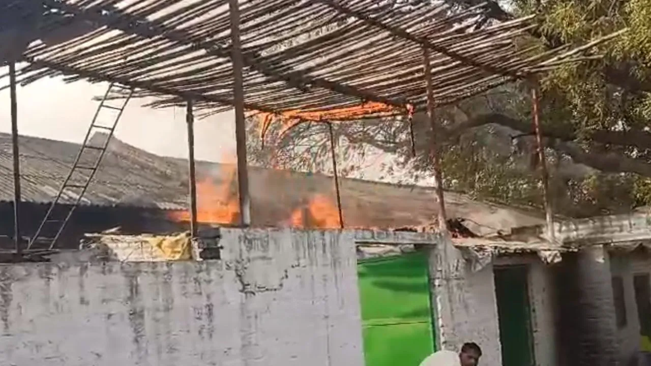 Kanpur Fire: सीसामऊ में टेनरी कंपाउंड में लगी भीषण आग...दमकल कर्मियों ने पाया काबू
