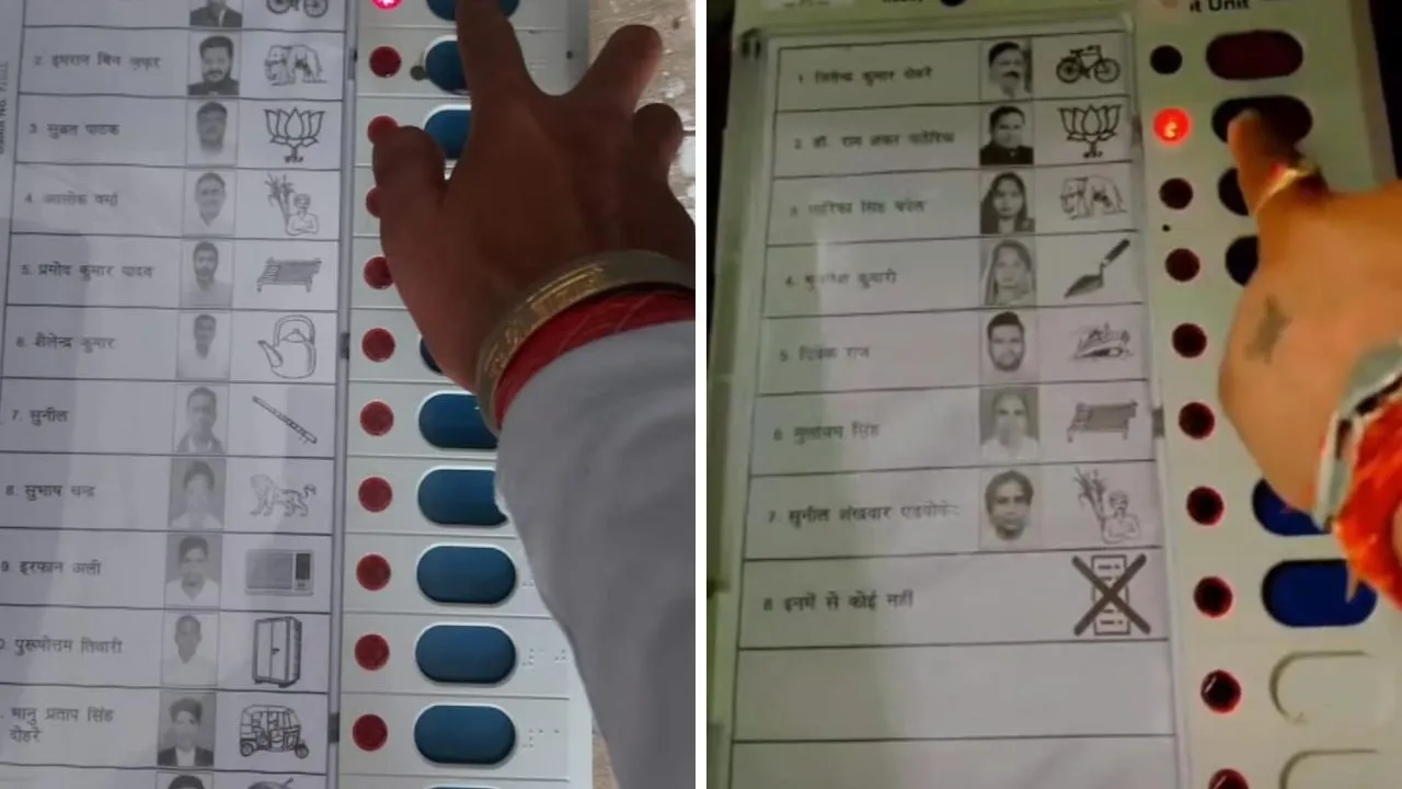 Lok Sabha Election 2024: भाजपा मंडल अध्यक्ष ने EVM मशीन पर वोट डालते बनाया वीडियो...अभद्र इशारा भी किया, FIR दर्ज