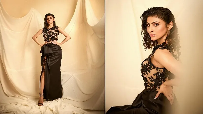 Mouni Roy Photos : मौनी रॉय ने ब्लैक ड्रेस में कराया फोटोशूट, कातिल आदाओं पर फिदा हुए फैंस