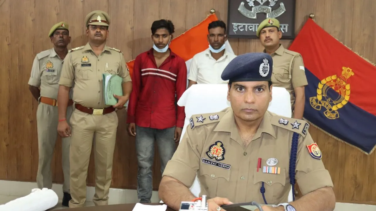 Etawah Crime: वृद्धा की मारपीट के बाद की थी हत्या...पुलिस ने दो आरोपियों को किया गिरफ्तार