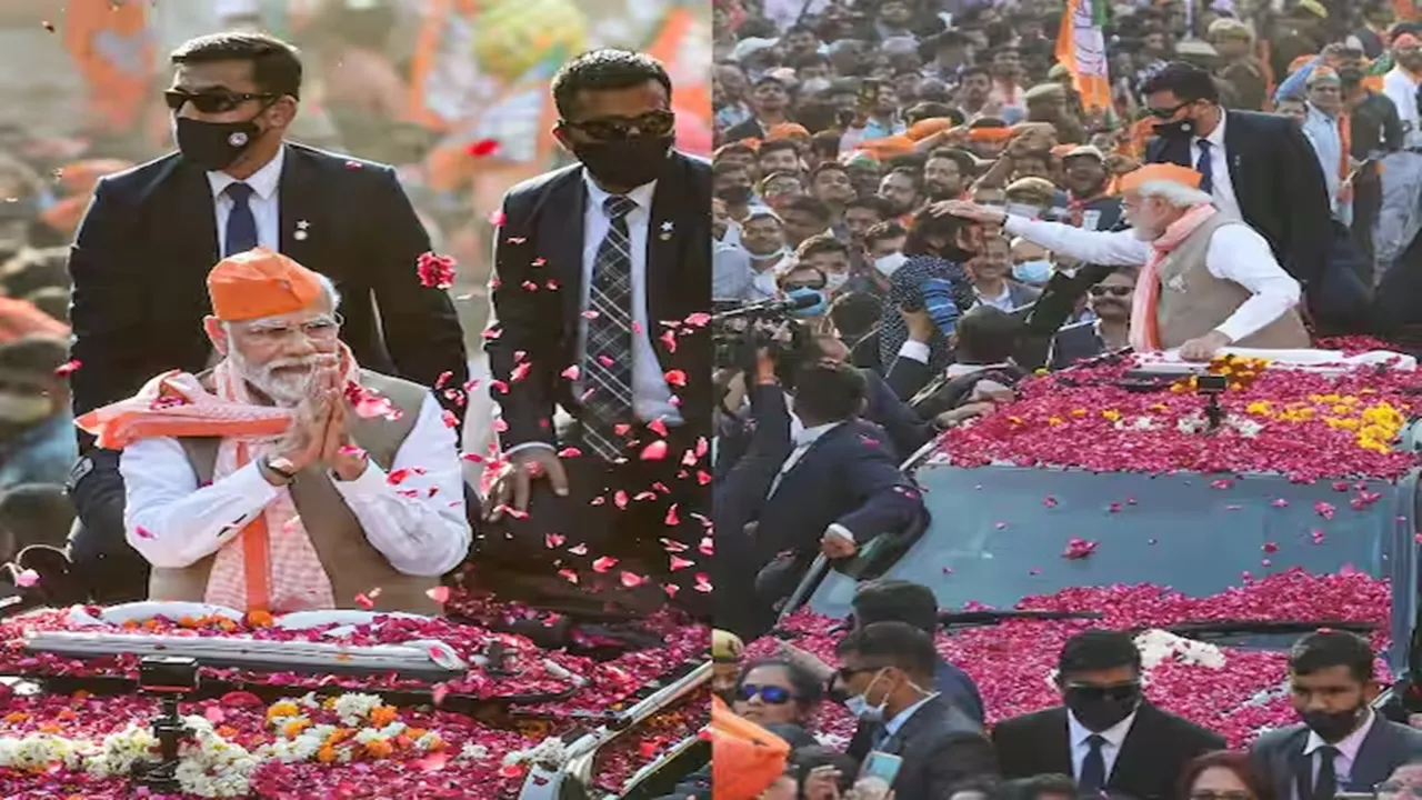वाराणसी में रोड शो कर पीएम मोदी जनता से मांगेगे जीत की हैट्रिक का आशीर्वाद, सीएम योगी समेत भाजपा के कई वरिष्ठ नेता होंगे शामिल 