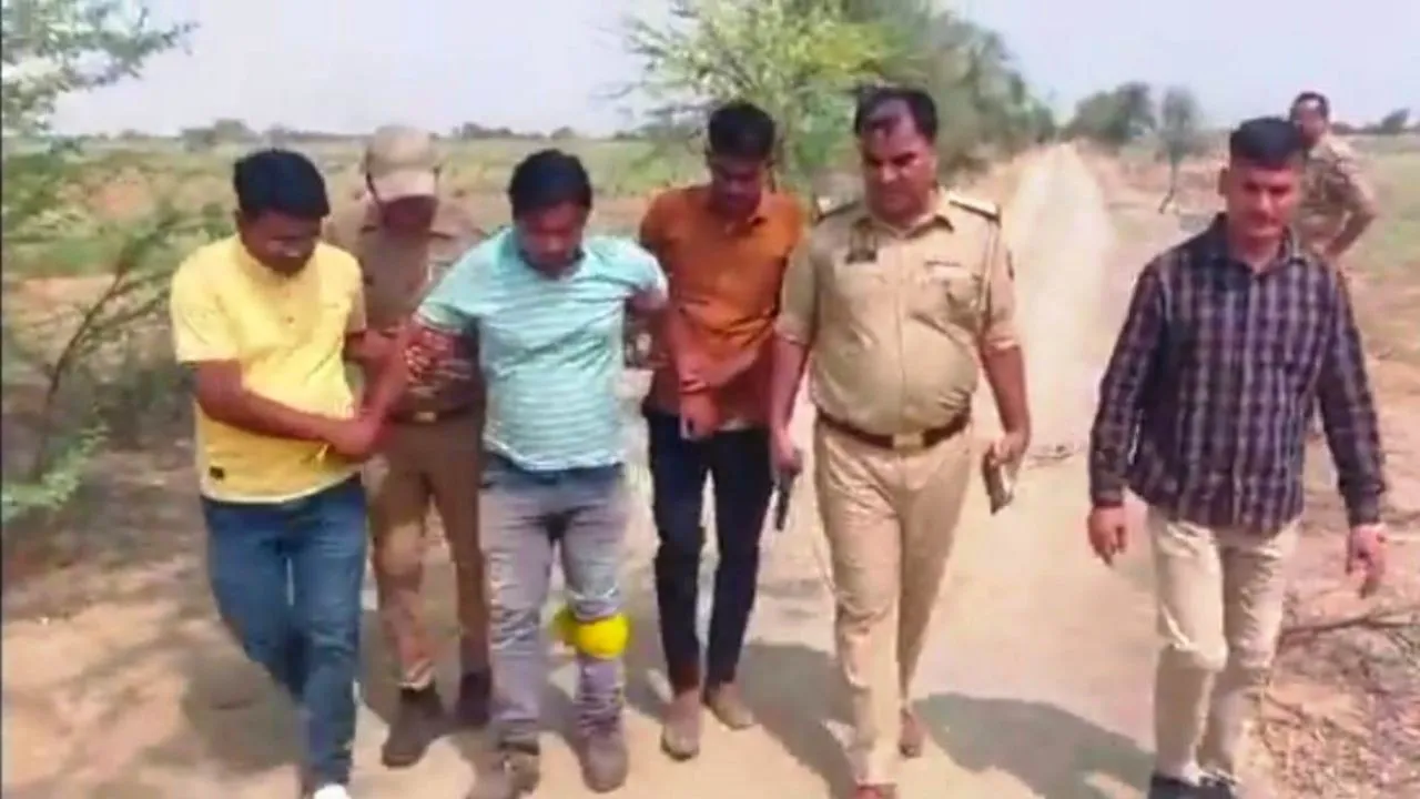 Hamirpur Crime: दुष्कर्म के आरोपी ने खुद को घिरता देख झोंका पुलिस पर फायर, मुठभेड़ में गिरफ्तार, जानिए पूरा मामला