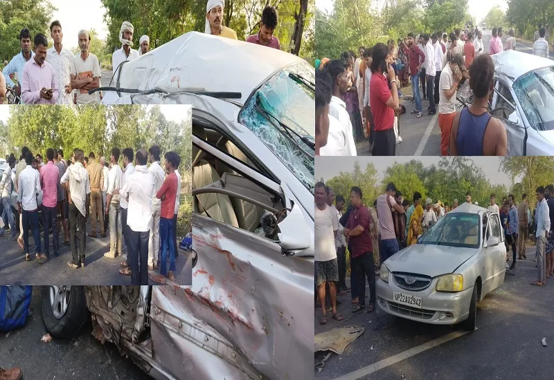 संभल में दर्दनाक सड़क हादसा, रोडवेज बस की टक्कर से कार सवार दो महिलाओं व दो बच्चियों समेत चार की मौत