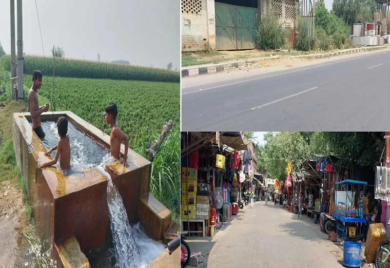 संभल में पारा @44 पार, भीषण गर्मी में मचा हाहाकार