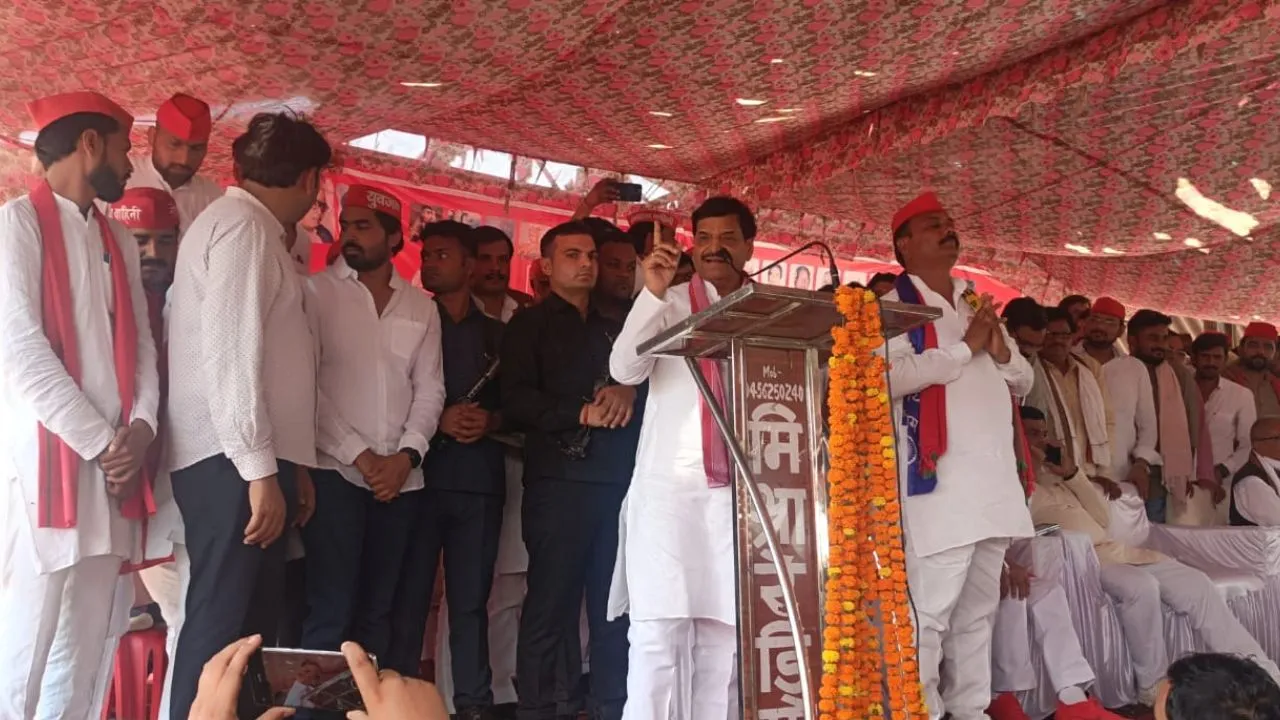 Lok Sabha Election 2024: औरैया में शिवपाल यादव बोले- उत्पीड़न करने वालों का नाम लाल स्याही से लिखकर रखें