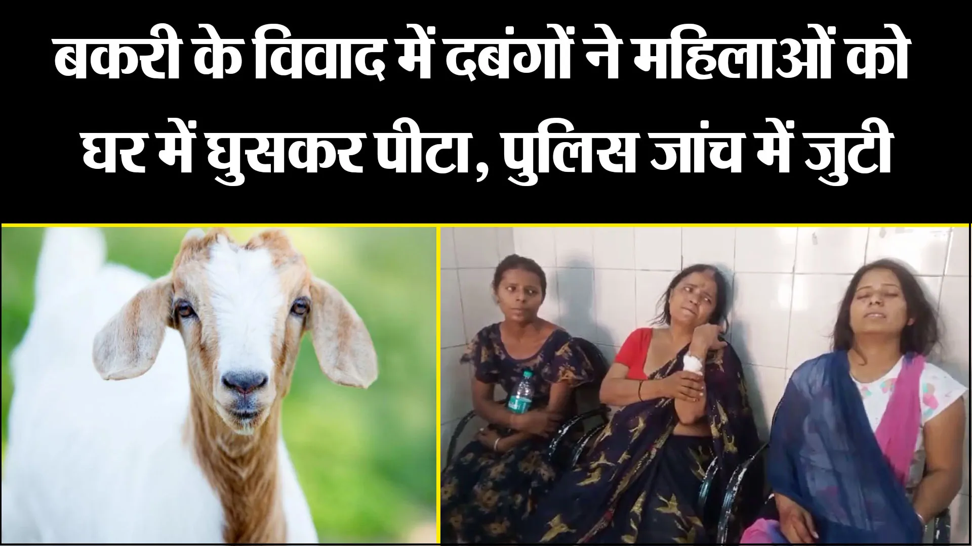 बरेली: बकरी के विवाद में दबंगों ने महिलाओं को घर में घुसकर पीटा, पुलिस जांच में जुटी