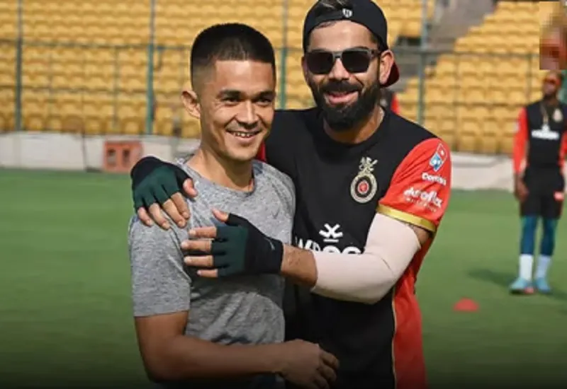 Sunil Chhetri Retirement : दोस्त विराट कोहली ने कहा- संन्यास के फैसले से संतुष्ट हैं सुनील छेत्री 