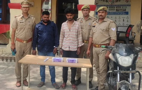 संभल: हापुड़ के गैंग ने की थी एएनएम के आवास में चोरी, दो गिरफ्तार