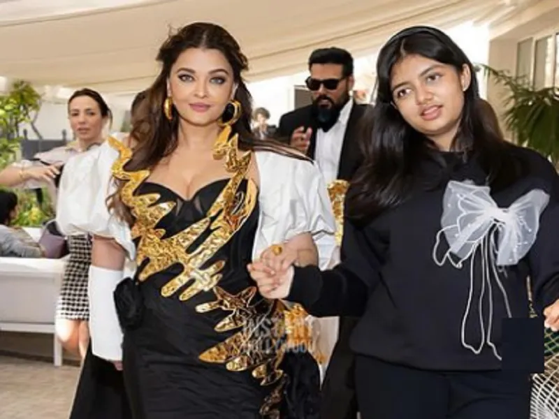 ऐश्वर्या राय का हाथ फैक्चर, फिर भी काले 'गाउन' में 'रेड कार्पेट' पर बिखेरा जलवा...मां का सहारा बनीं आराध्या 