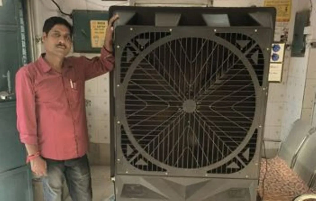 खबर का असर: ओपीडी परिसर में लगे जंबो कूलर, मरीजों को गर्मी से मिली राहत