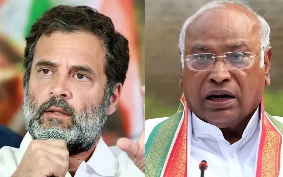 भाजपा ने खरगे को बताया रिमोट कंट्रोल वाला अध्यक्ष, कहा- राहुल के इशारे पर किया राष्ट्रपति मूर्मू और कोविंद के लिए  'आपत्तिजनक' शब्दों का प्रयोग