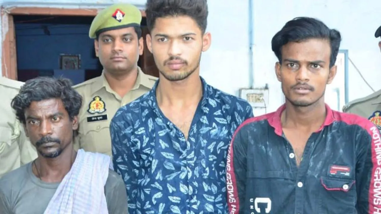 Kanpur: तांगा समेत सरिया को किया था पार, पुलिस ने तीनों आरोपियों को किया गिरफ्तार, भेजा जेल