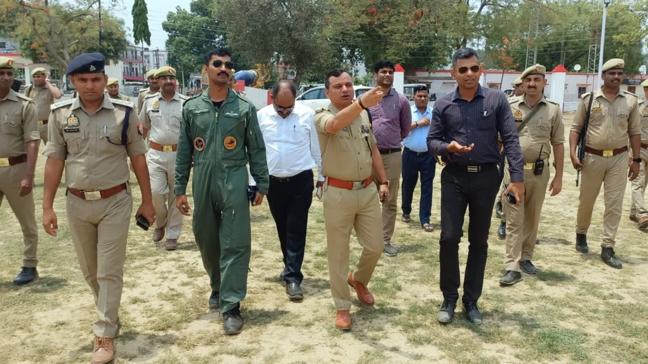 प्रतापगढ़ : पीएम मोदी की जनसभा में अभेद्य सुरक्षा के इंतजाम