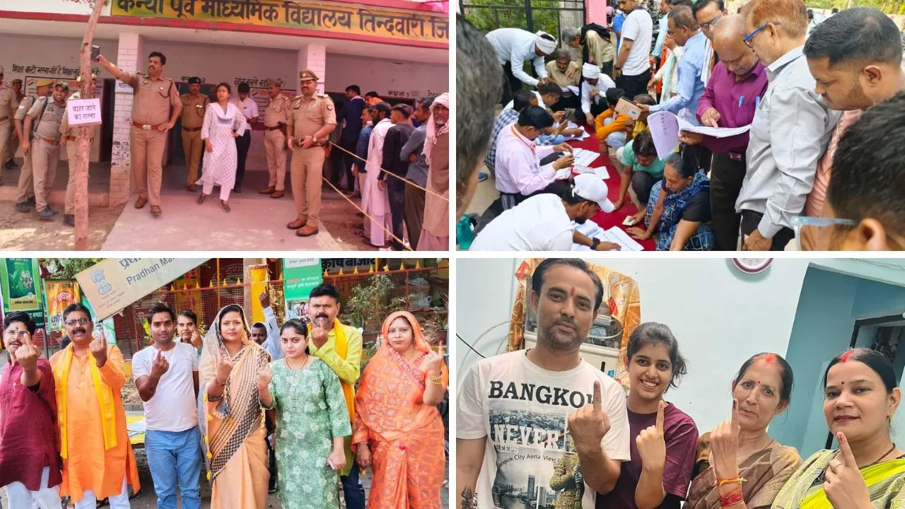 Lok Sabha Election 2024: रणबांकुरों का भाग्य ईवीएम में कैद, बांदा-चित्रकूट लोकसभा सीट पर फर्स्ट क्लास पास हो रहे मतदाता